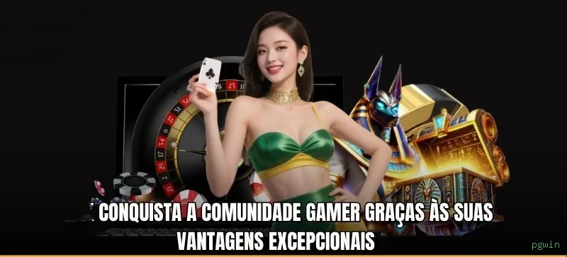 Imagem promocional do cassino online da pgwin mostrando jogos ao vivo